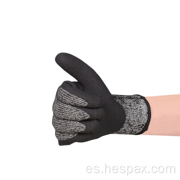 Industria de la construcción de guantes protectores de hespax EN388